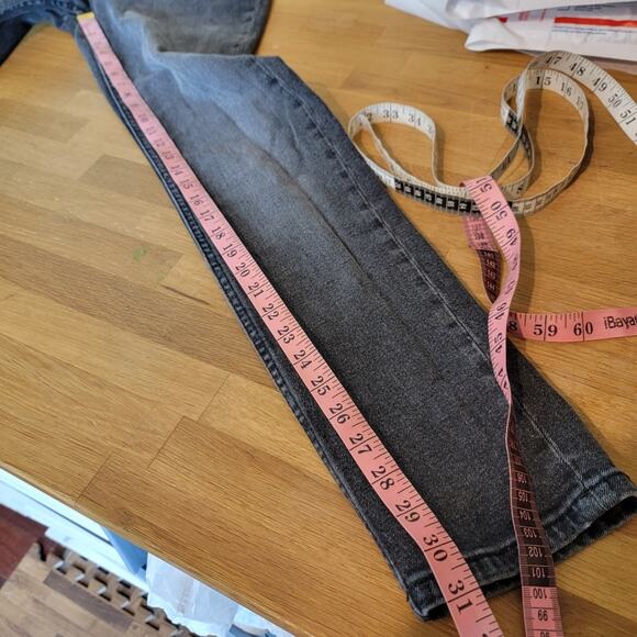 ROLLA’S 29×31 Tim Slims Slim Fit Stretch Jean Slim Taper / Black-Gray Wash - Picture 14 of 15